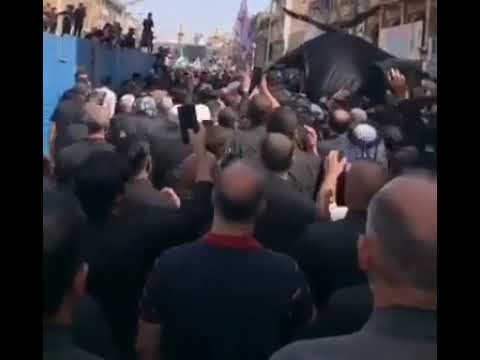 ⁣تشييع فقيد المذهب فقيه أهل البيت عليهم السلام المرجع الحكيم (قدس) في كربلاء المقدسة