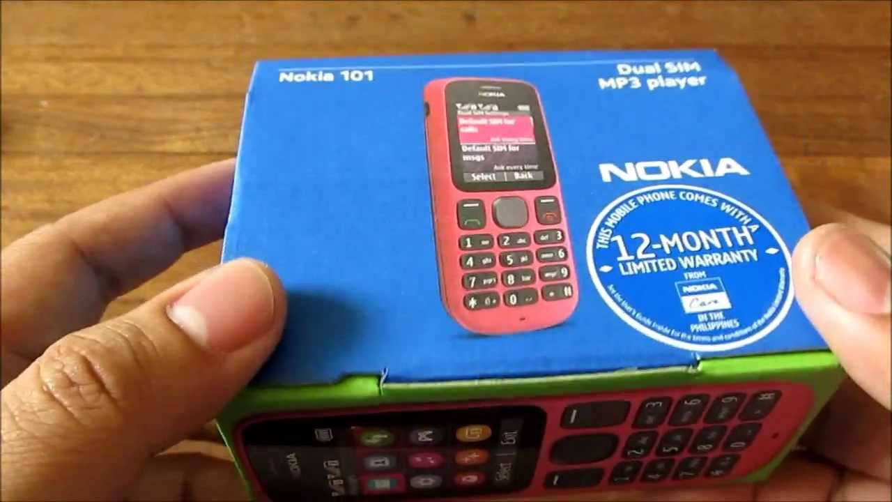 Nokia 101 Unboxing - Budget Dual-SIM With Mp3 / FM Radio