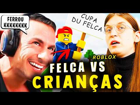 SUPER XANDÃO REAGINDO - FELCA GERA PROTESTOS DENTRO DO ROBLOX KKKKKKKKKKKK