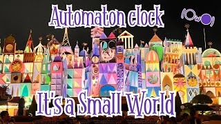 ＊【ディズニー】イッツ・ア・スモールワールドが午後7時をお知らせします。＊