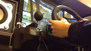 ETS2 G27ハンコン手元動画