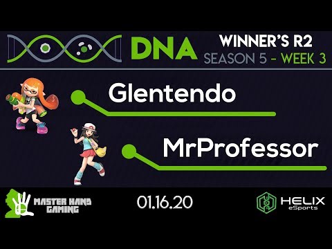 DNA S5:W3 - Glentendo (Inkling) Vs. MrProfessor (Pokemon Trainer) - Winner's R2