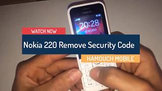 how to unlock nokia 220 security code if forgot