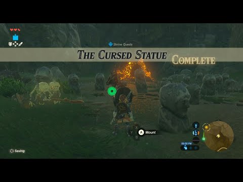 The Cursed Statue | Shrine Quest | Zelda BOTW