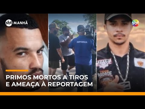 Primos são mortos em show no ES e integrante de banda ameaça equipe de reportagem | #SBTManha