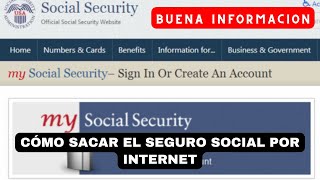 Cómo Sacar el Seguro Social Por Internet