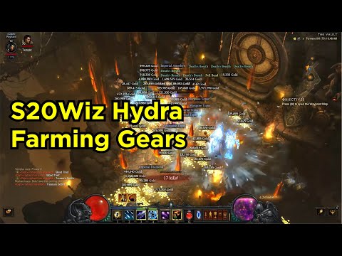 Diablo III S20 Wiz Hydra Farming Gear