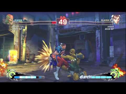 SSF4 - tikurin (Dhalsim) VS. eteled (Chun Li)