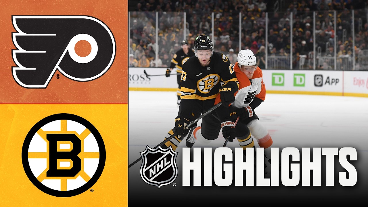 Flyers vs. Bruins | NHL Highlights | Oct 10, 2026
