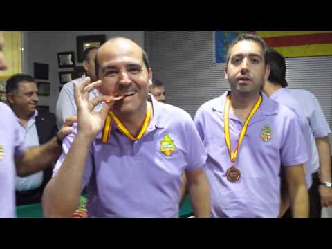 Club Billar Sants , Medalla de Bronce Campeonato de España por Equipos 2013