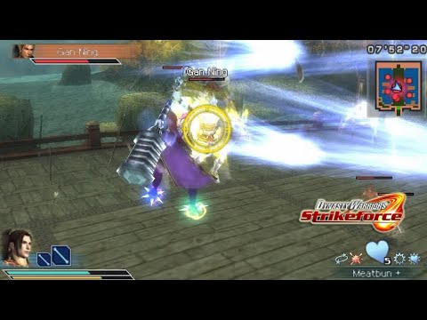 Duel! Gan Ning dynasty warriors strikeforce - PSP Game Play LRG.