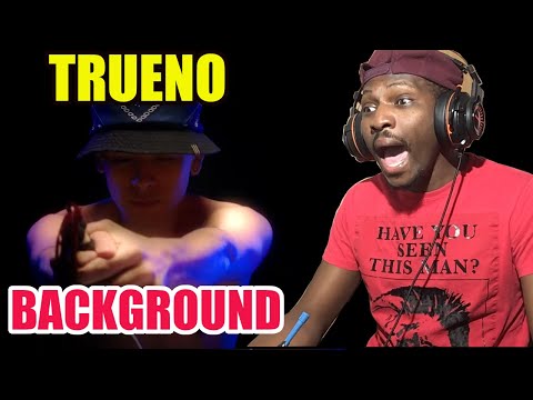 REACCIONO a Trueno - BACKGROUND (Video Oficial) | Is Trueno Okay?? | #Trueno #Background