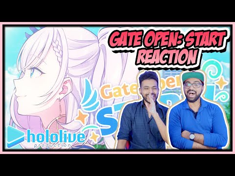HOLOLIVE - PAVOLIA REINE GATE OPEN: START! REACTION (GATE OPEN: START! FULL MV)