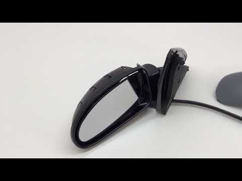 Fits Ford Focus 1998-2004 Door Wing Mirror Manual Primed Passenger Side video
