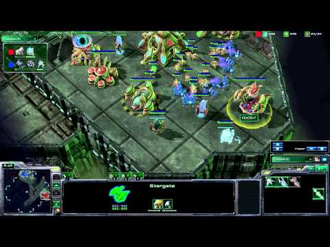 Starcraft 2 Commentary 1v1 PvT air strat from GSL HD 1080p