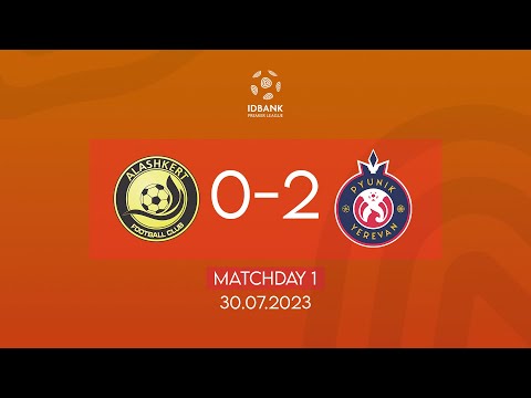 IDBank Premier League. Matchday 1. FC Alashkert - FC Pyunik (31.07.2023)