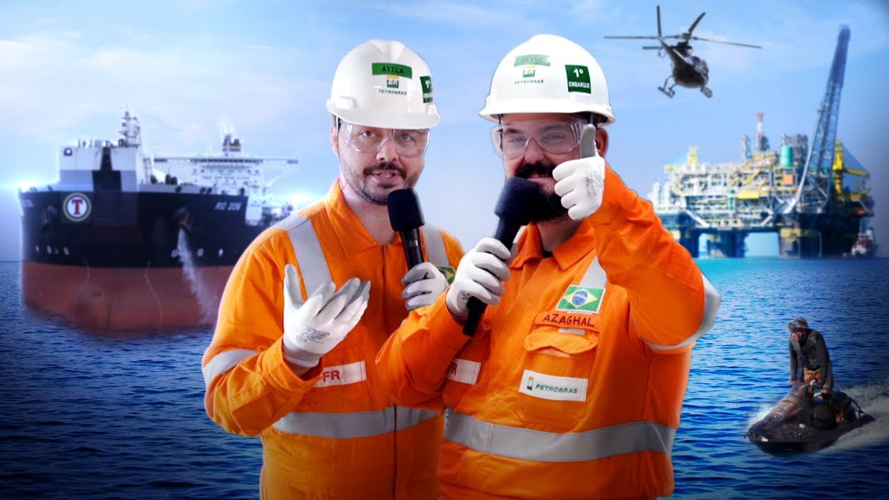 DIRETO DE UMA PLATAFORMA DE PETRÓLEO