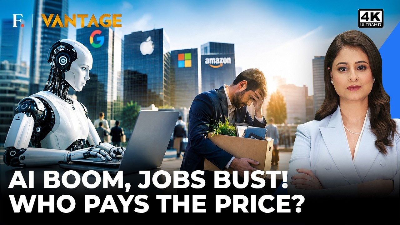 AI Boom, Jobs Bust: Are Tech Giants Replacing Workers With AI? | Vantage on Firstpost