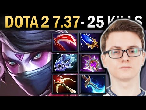 Templar Assassin Gameplay Miracle with 25 Kills and Deso - Kez Dota 2