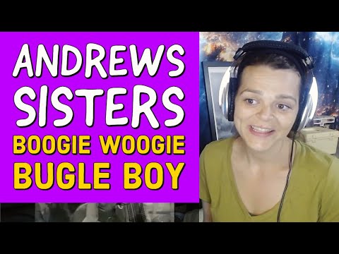 Randi Reacts:  Andrews Sisters -  "Boogie Woogie Bugle Boy"  - Starting my history of music journey!