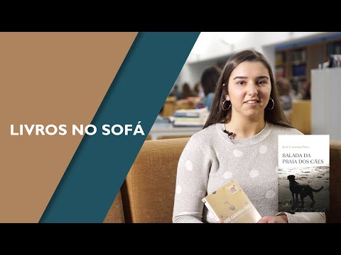 Livros no sofá "Balada da praia dos cães"