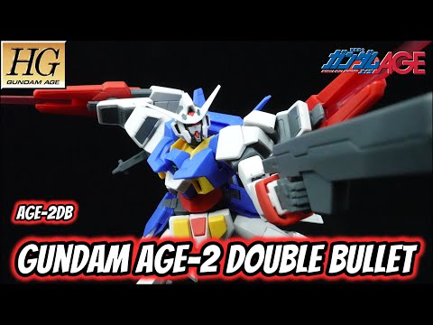 HG Gundam AGE-2 Double Bullet Review | Mobile Suit Gundam AGE