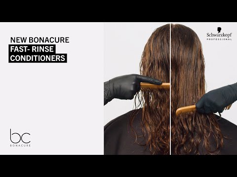New Bonacure Fast-Rinse Conditioners