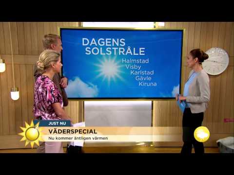 Nu kommer äntligen värmen - Nyhetsmorgon (TV4)