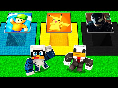 NON CADERE NEL BUCO SBAGLIATO DEI SUPERCATTIVI - MINECRAFT ITA
