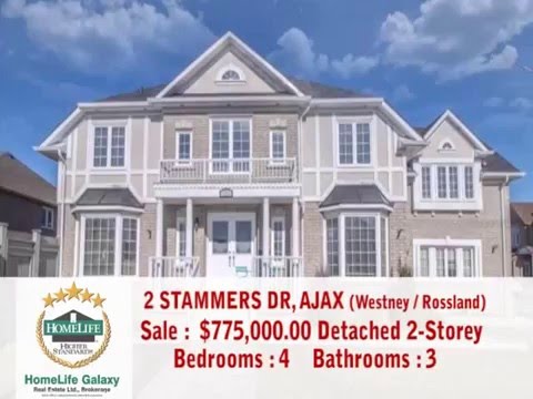 2 STAMMERS DR, AJAX  (Westney / Rossland)