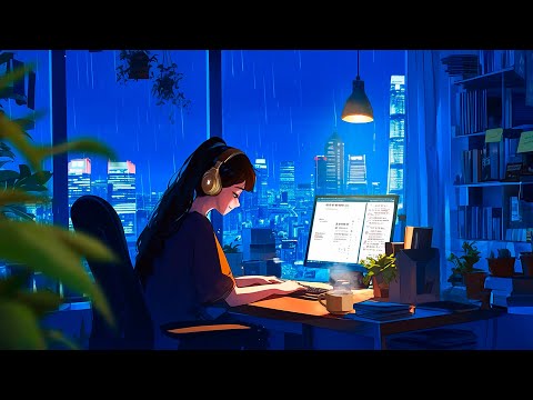 Late Night Vibes ???? Study music ~ Study / relax / stress relief ~ Chill lofi mix