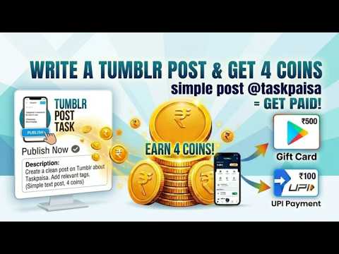 TaskPaisa Tutorial: How to Get Started