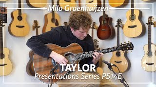 Video thumbnail for Taylor Presentation Series PS14ce played by Milo Groenhuijzen | Demo by TFOA Demos