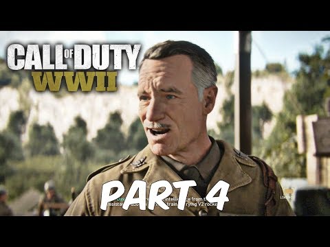 Call of Duty WWII | Walkthrough | Gameplay Part 4 – Mission 4 | S.O.E PC Full HD | No Commentary