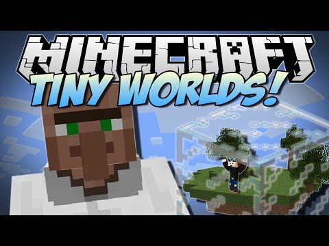 DanTDM - Minecraft | TINY WORLDS & GIANT MOBS! (Little Blocks & Gulliver!) | Mod Showcase
