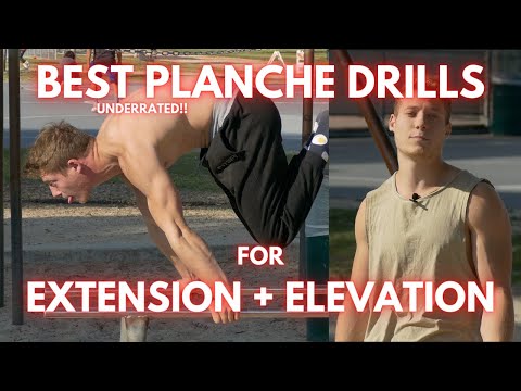 Best Planche Drills for CLEAN FORM - Elevation & Extension (UNDERRATED!!)