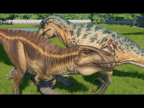 2 Acrocanthosaurus VS Pentaceratops, Tricera, Torosaurus, Chasmosaurus, Sinoceratops, Styracosaurus