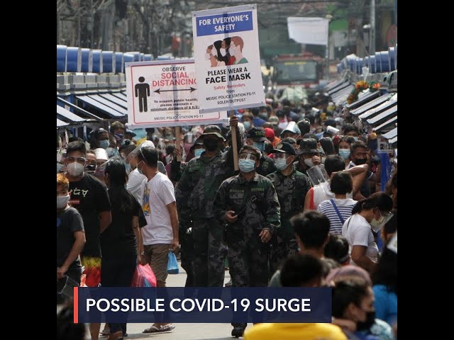 DOH warns hospitals: Brace for holiday COVID-19 surge