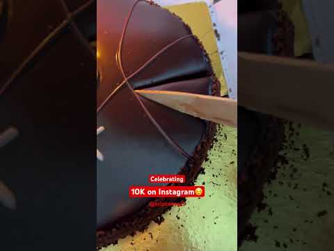 #chocolatecake #cake #celebration #chocotruffle #10k #10kfollowers 😍❤️ #feelinggrateful #shorts