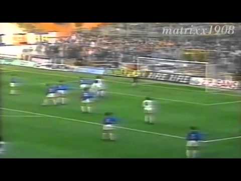 Serie A 1991-1992, day 23 Sampdoria - Parma 2-0 (A.Orlando, R.Mancini)