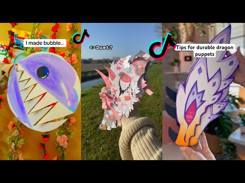 Paper Dragon Puppet