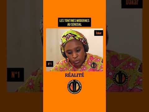 La tontine remplace la banque au Sénégal... #tontine #banqueenligne