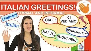 35 Ways to Greet in Italian