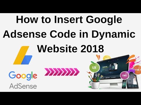 How to place a Google Adsense on your Dynamic Website