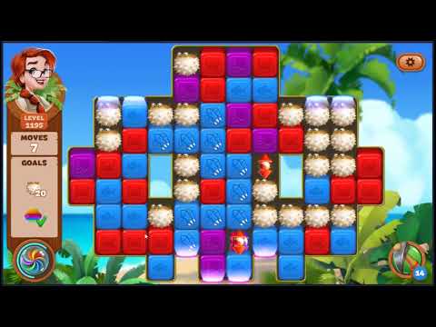 Lost Island Blast Adventure Level 1195 - NO BOOSTERS 🏝️ | SKILLGAMING ✔️