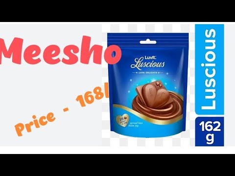 LuvIt Luscious Love Delights - Heart Shaped Chocolate Bars Unboxing