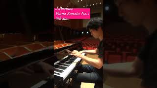 Download lagu ブラームス：ピアノソナタ 第3番 へ短調 作品5 第5楽章 / Brahms : Piano Sonata No.3 Op.5 5th mov. 小瀧俊治 #piano mp3