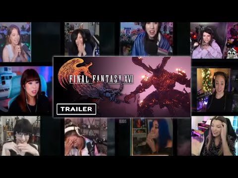 "FINAL FANTASY XVI Game Awards 'REVENGE' Trailer Reaction Mashup! 🎮"