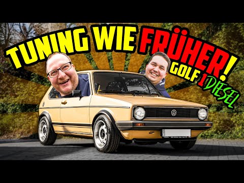 TUNING wie in den 80ern! - Golf 1 Diesel - Marco & Sven besorgen Teile!