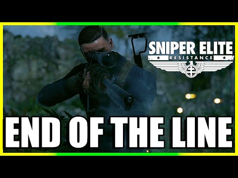 🎯 Sniper Elite Resistance - Mission 8: END OF THE LINE 🔥💀🎮